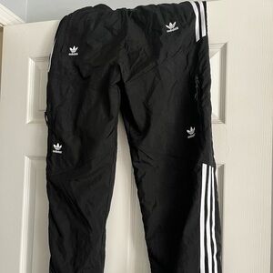 Adidas black joggers